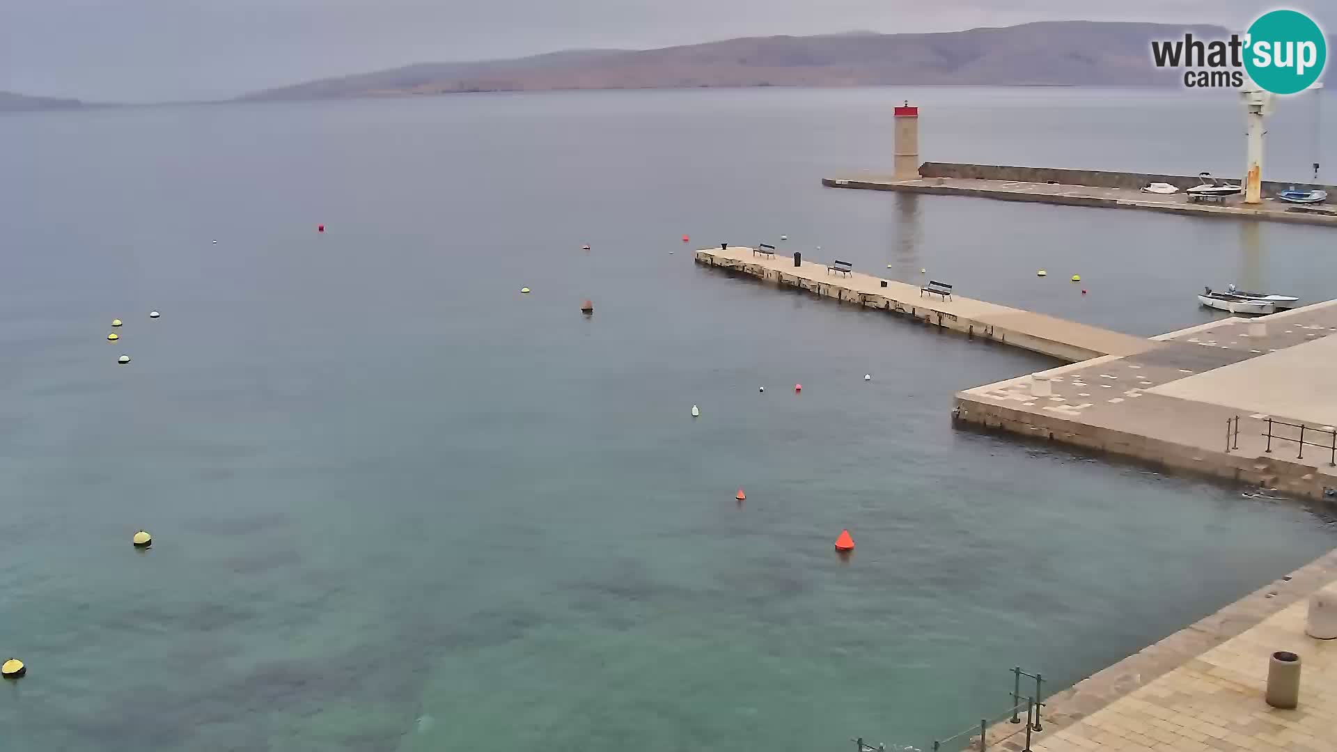 Kamera u živo Senj – Panoramski pogled na senjsku rivu