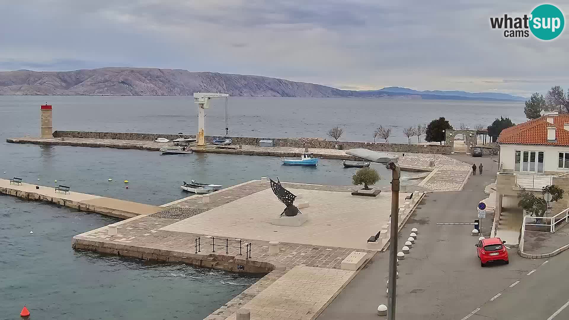 Senj Spletna kamera – pogled na obalo Senja