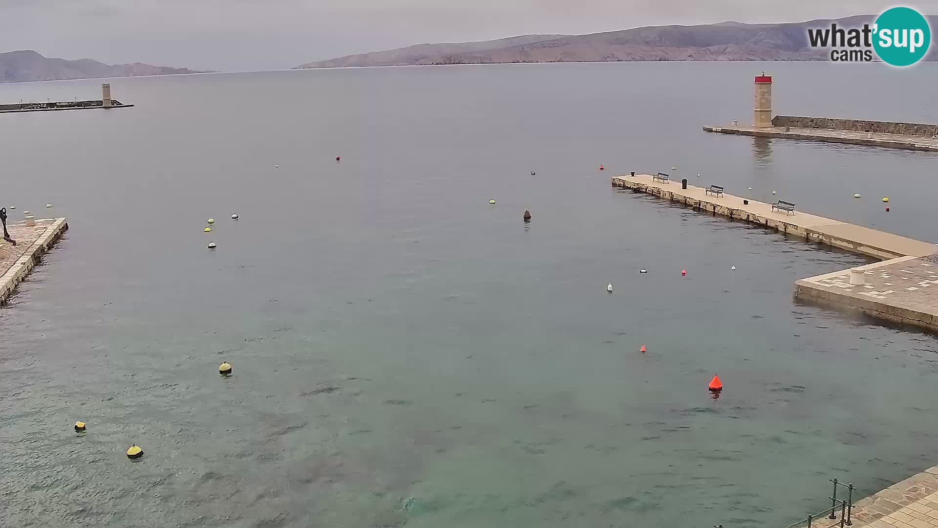 Senj Webcam – Panoramic view of Senj riva