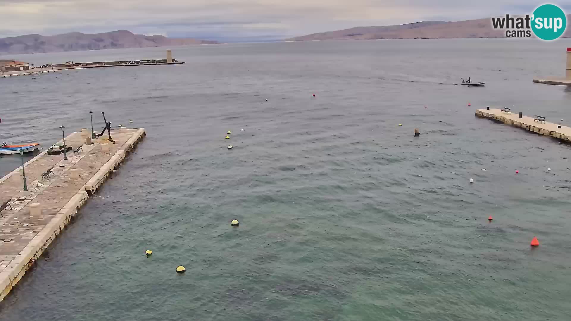 Senj Spletna kamera – pogled na obalo Senja