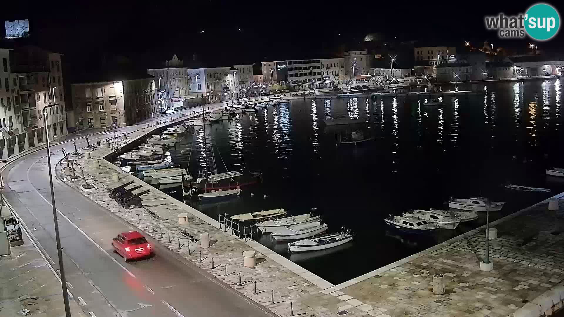 Senj Webcam – Panoramic view of Senj riva