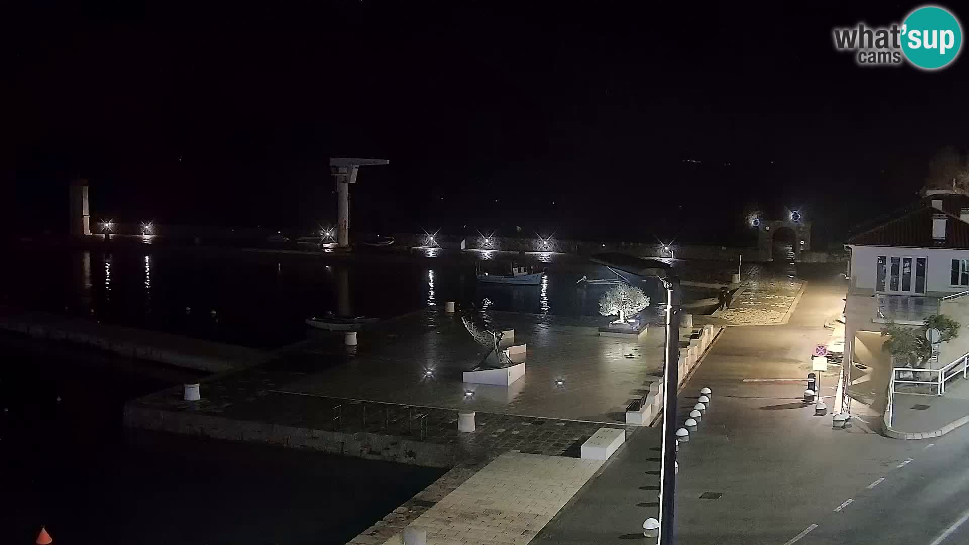 Webcam Segna – Panorama dell’lungomare di Senj