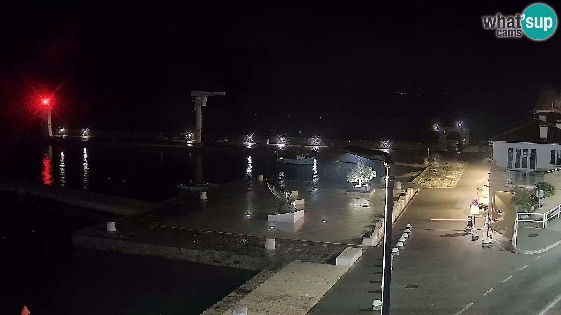 Webcam Segna – Panorama dell’lungomare di Senj