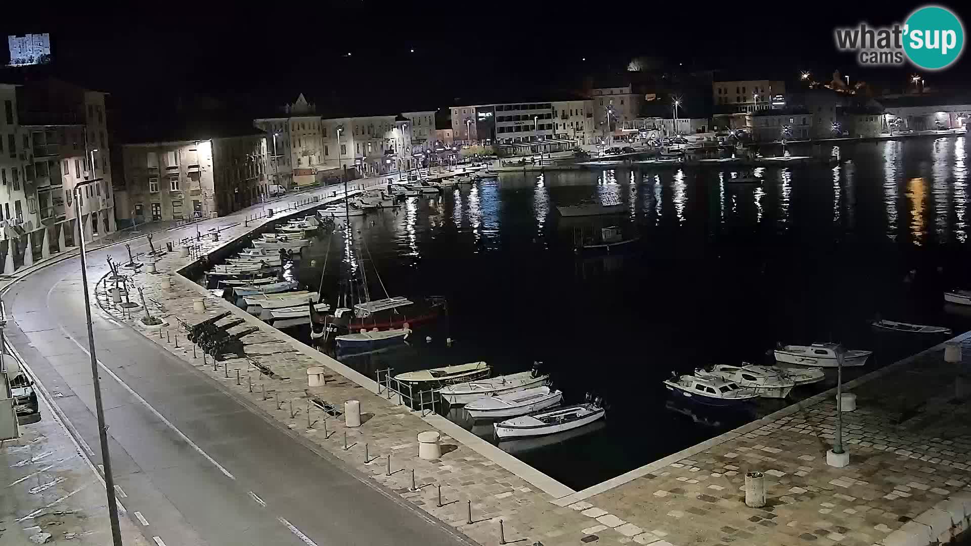 Senj camera en vivo – Vista panorámica de Senj riva