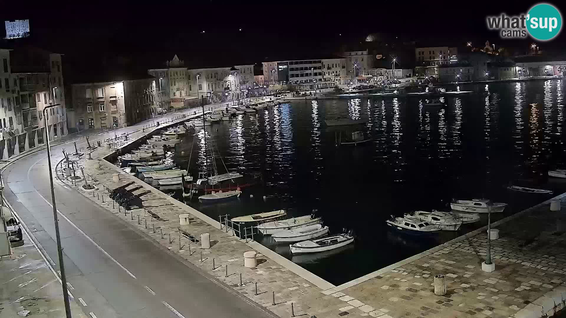 Webcam Segna – Panorama dell’lungomare di Senj