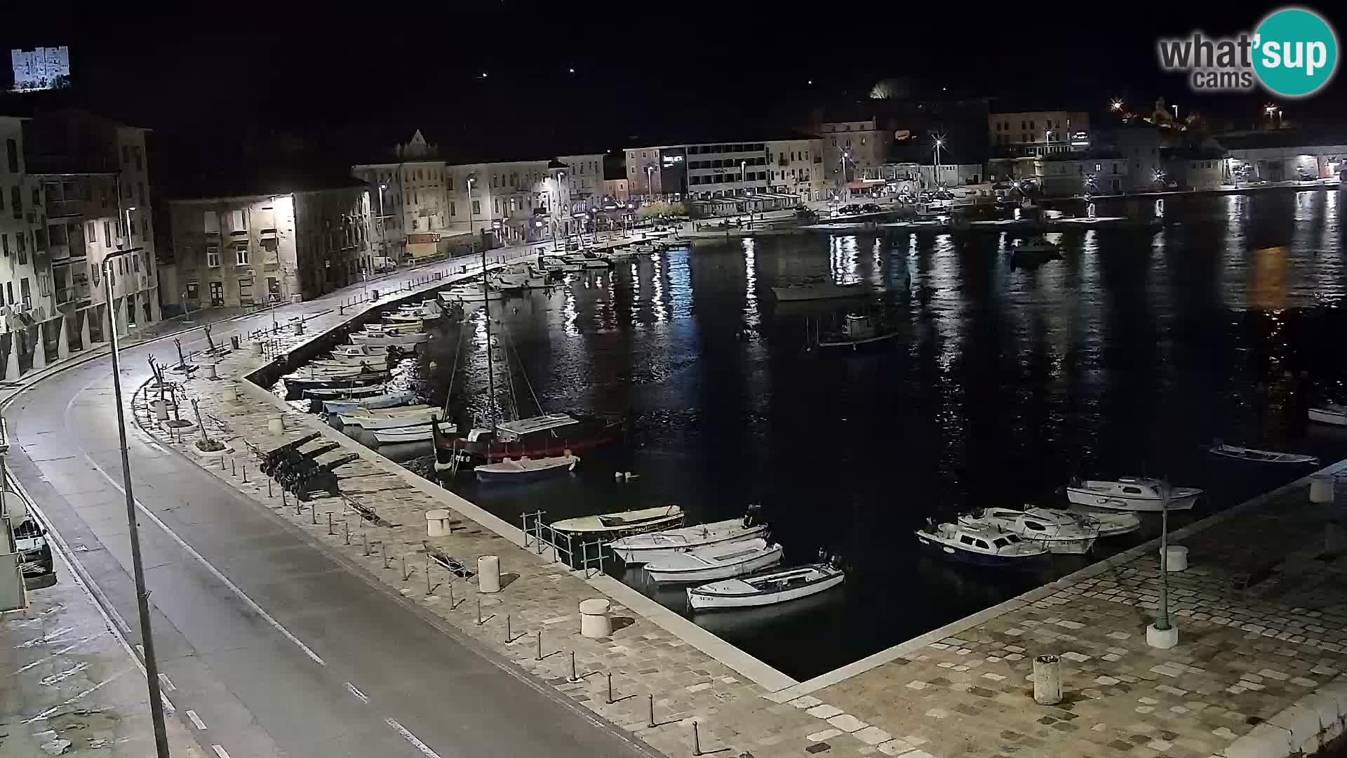 Webcam Segna – Panorama dell’lungomare di Senj
