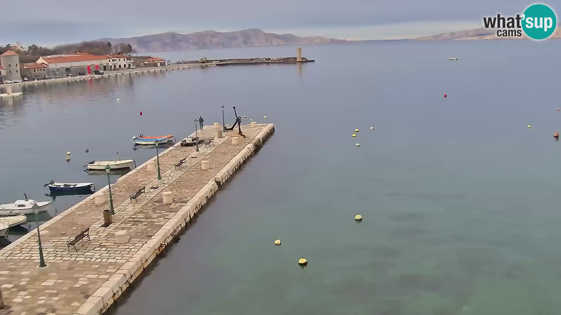 Senj Spletna kamera – pogled na obalo Senja