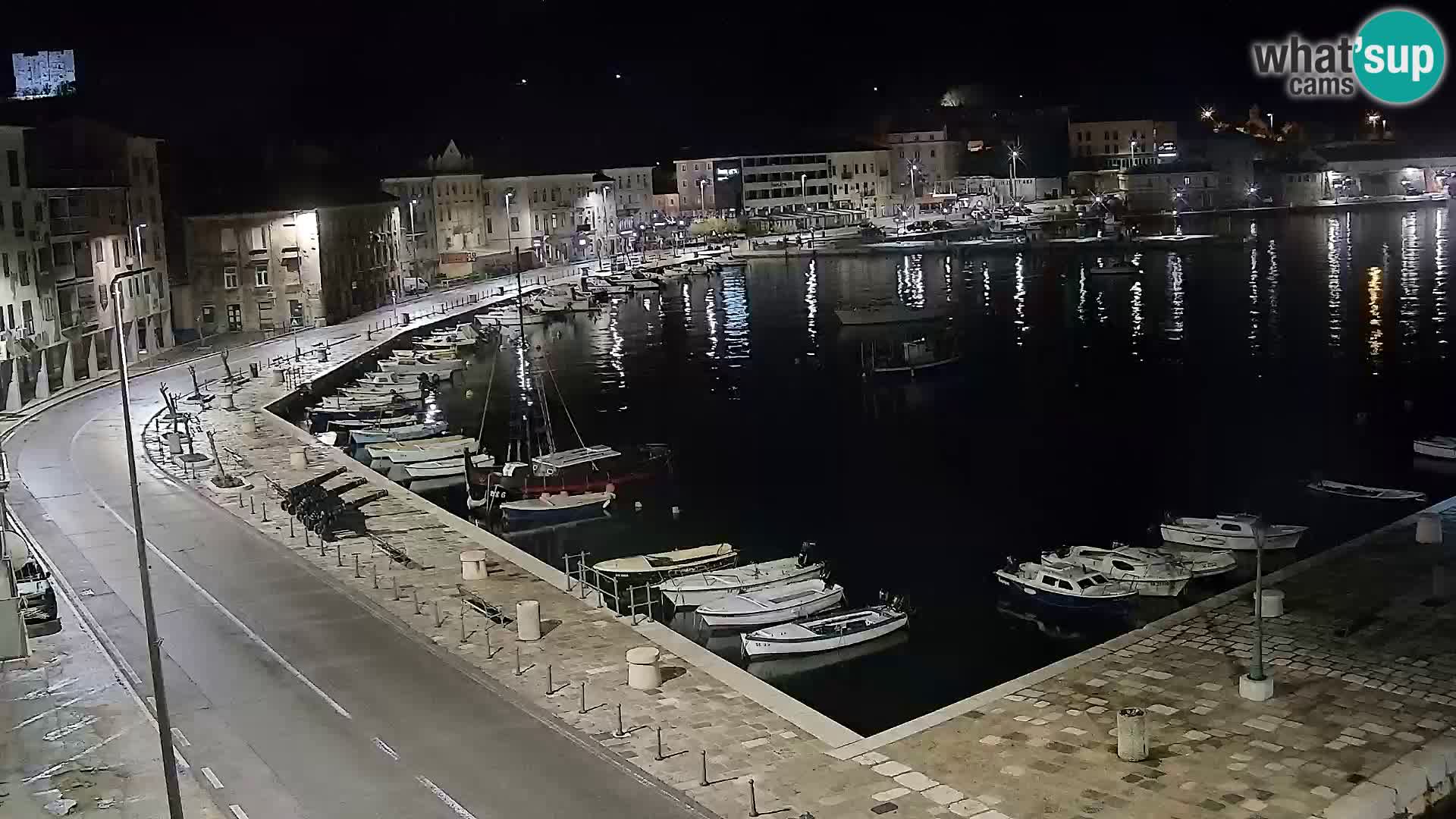 Senj Webcam – Panoramic view of Senj riva