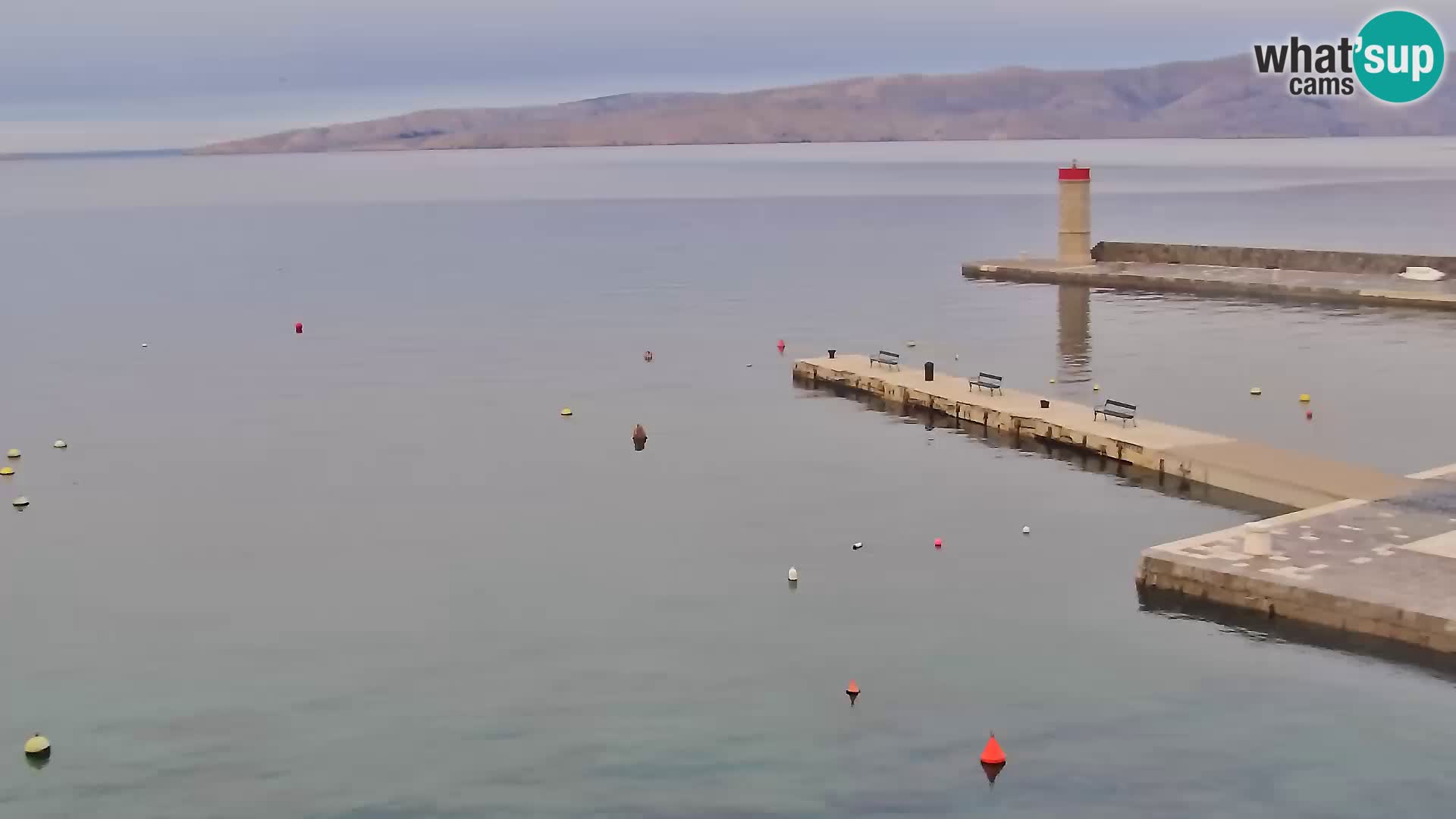 Senj Spletna kamera – pogled na obalo Senja