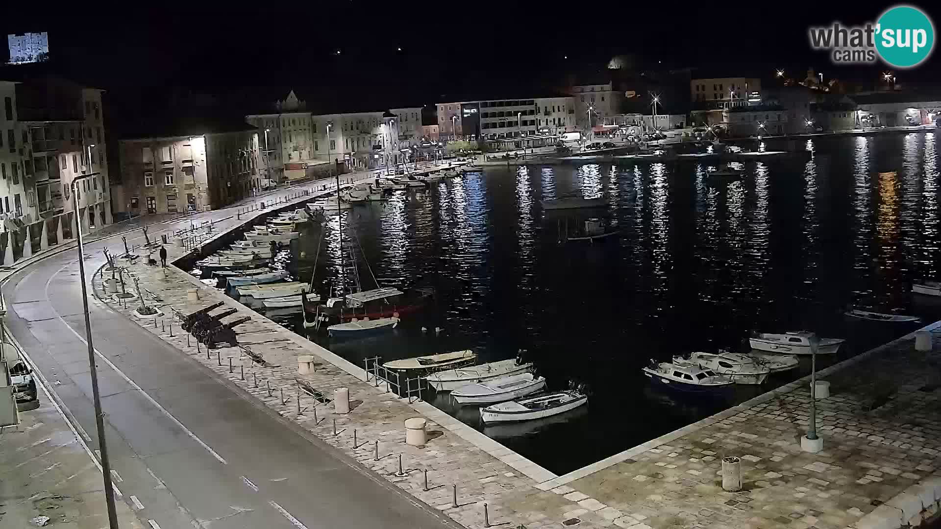 Webcam Segna – Panorama dell’lungomare di Senj