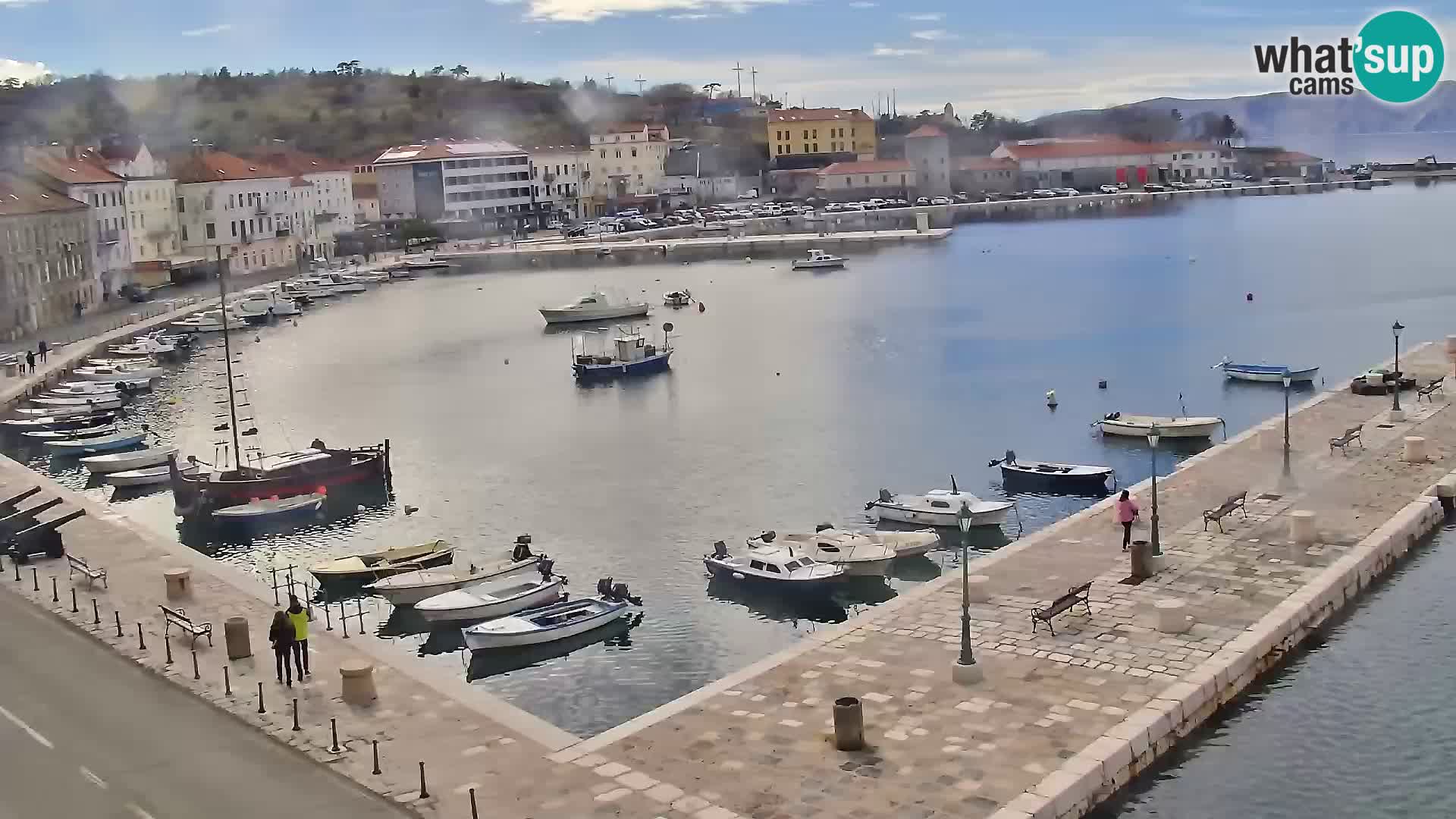 Senj Webcam – Panoramic view of Senj riva