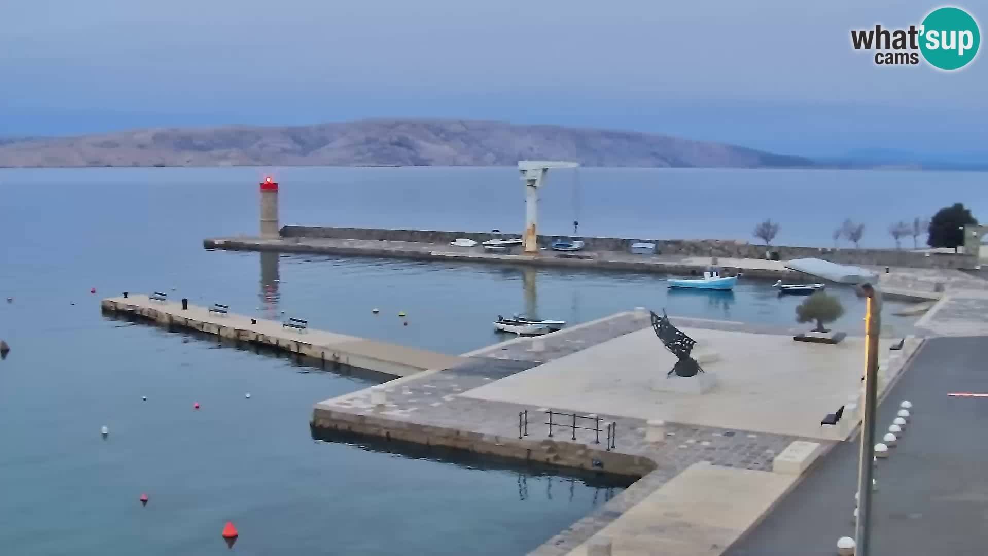 Senj Spletna kamera – pogled na obalo Senja