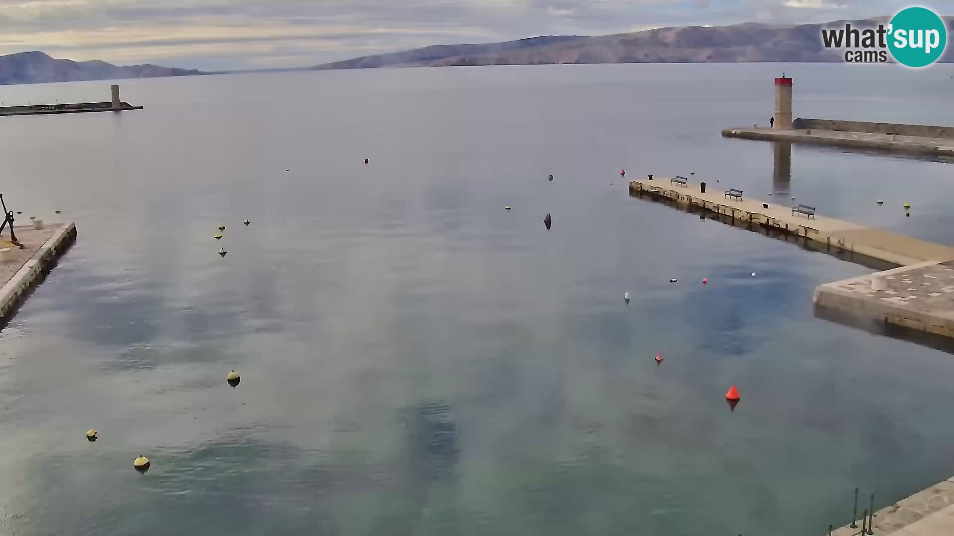 Kamera u živo Senj – Panoramski pogled na senjsku rivu