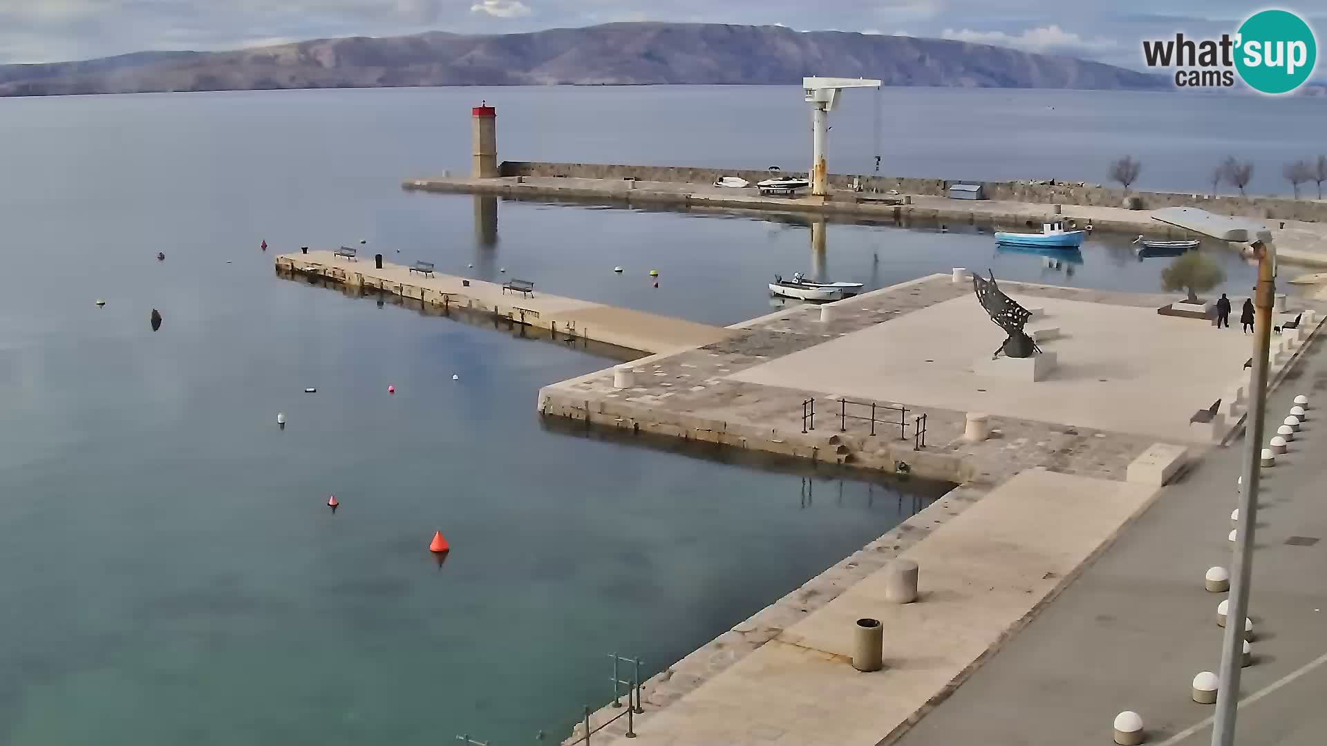 Senj Webcam – Panoramic view of Senj riva