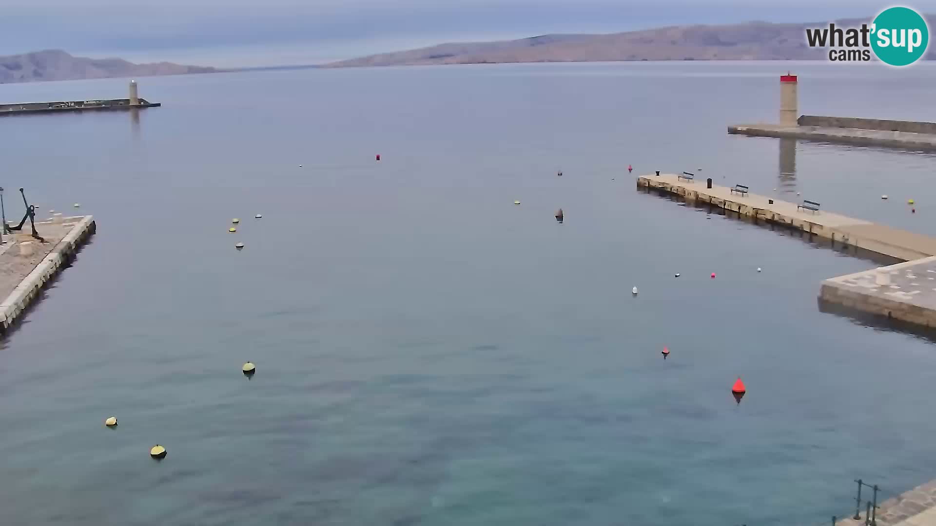 Kamera u živo Senj – Panoramski pogled na senjsku rivu