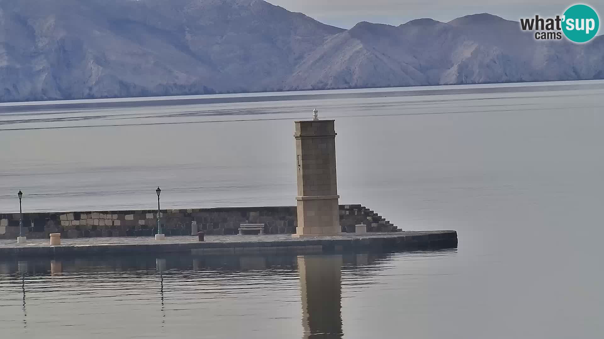 Senj camera en vivo – Vista panorámica de Senj riva