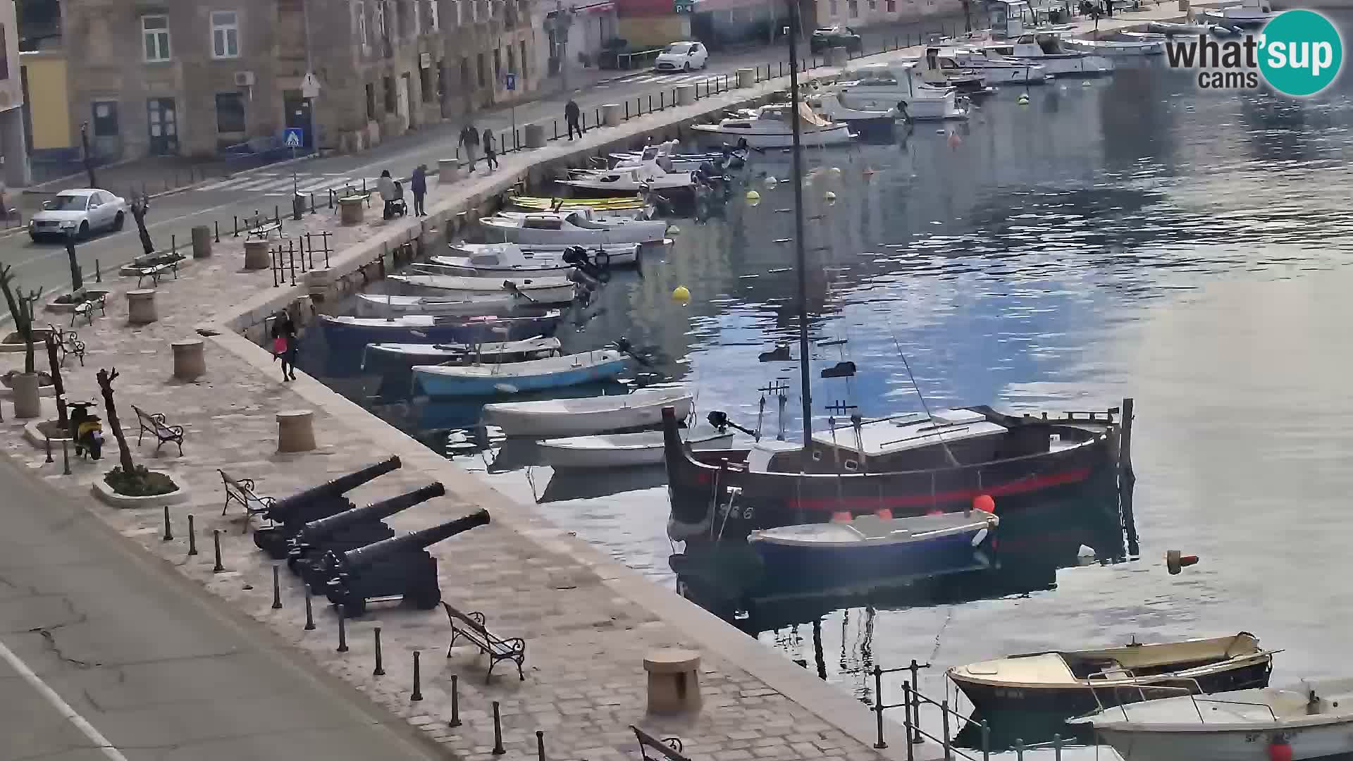 Webcam Segna – Panorama dell’lungomare di Senj