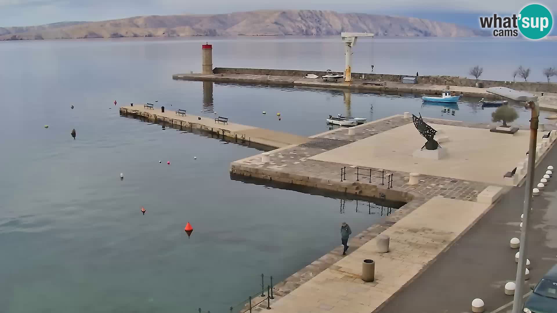 Senj Webcam – Panoramic view of Senj riva