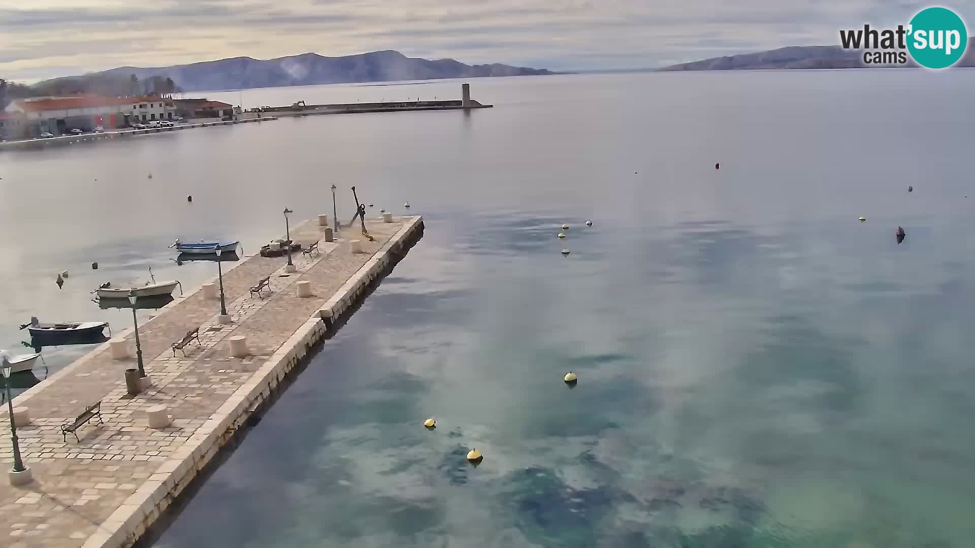Senj Spletna kamera – pogled na obalo Senja