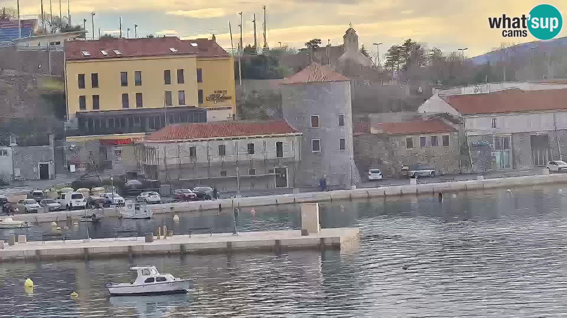 Senj Webcam – Panoramic view of Senj riva