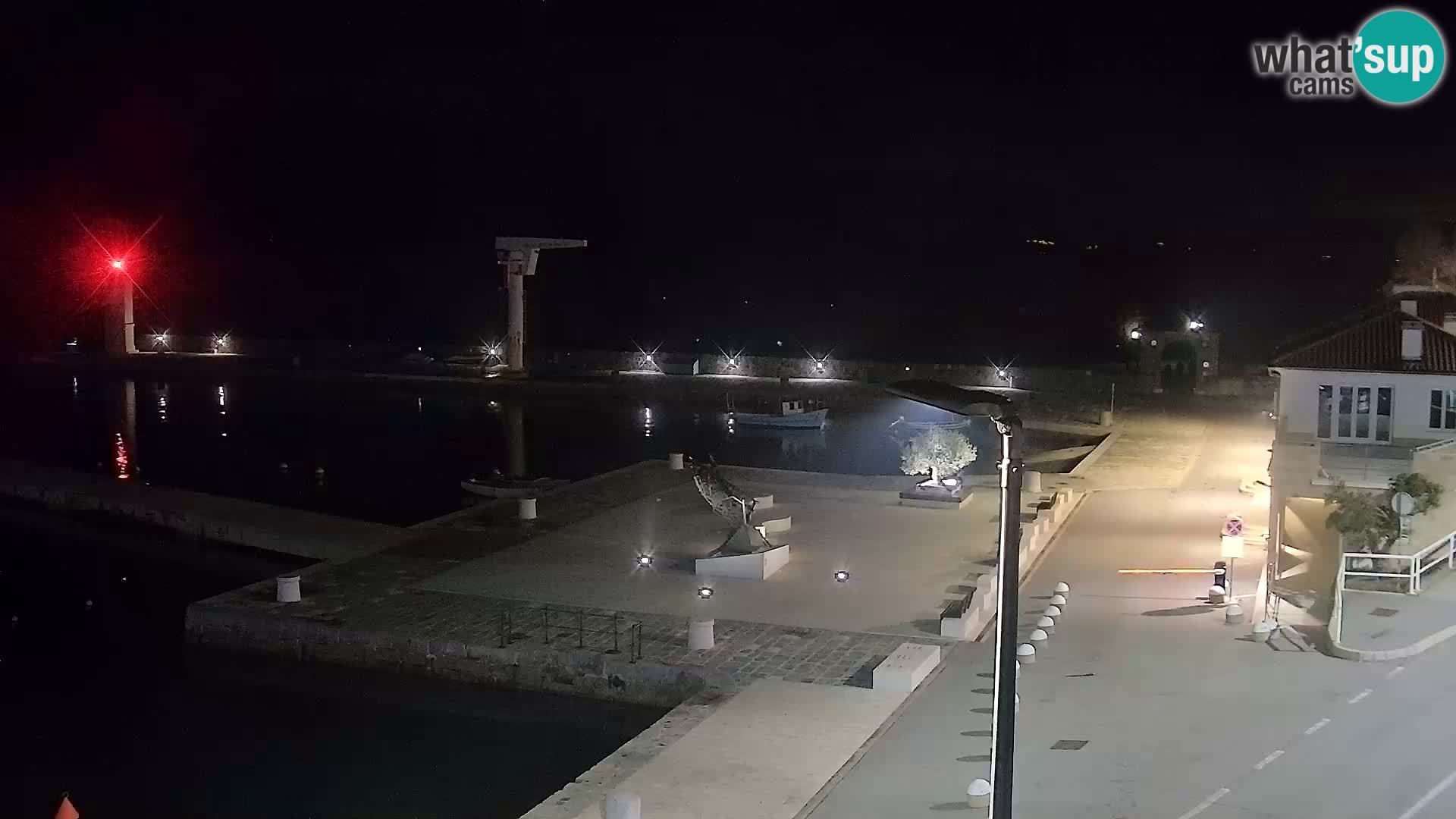 Senj Webcam – Panoramic view of Senj riva