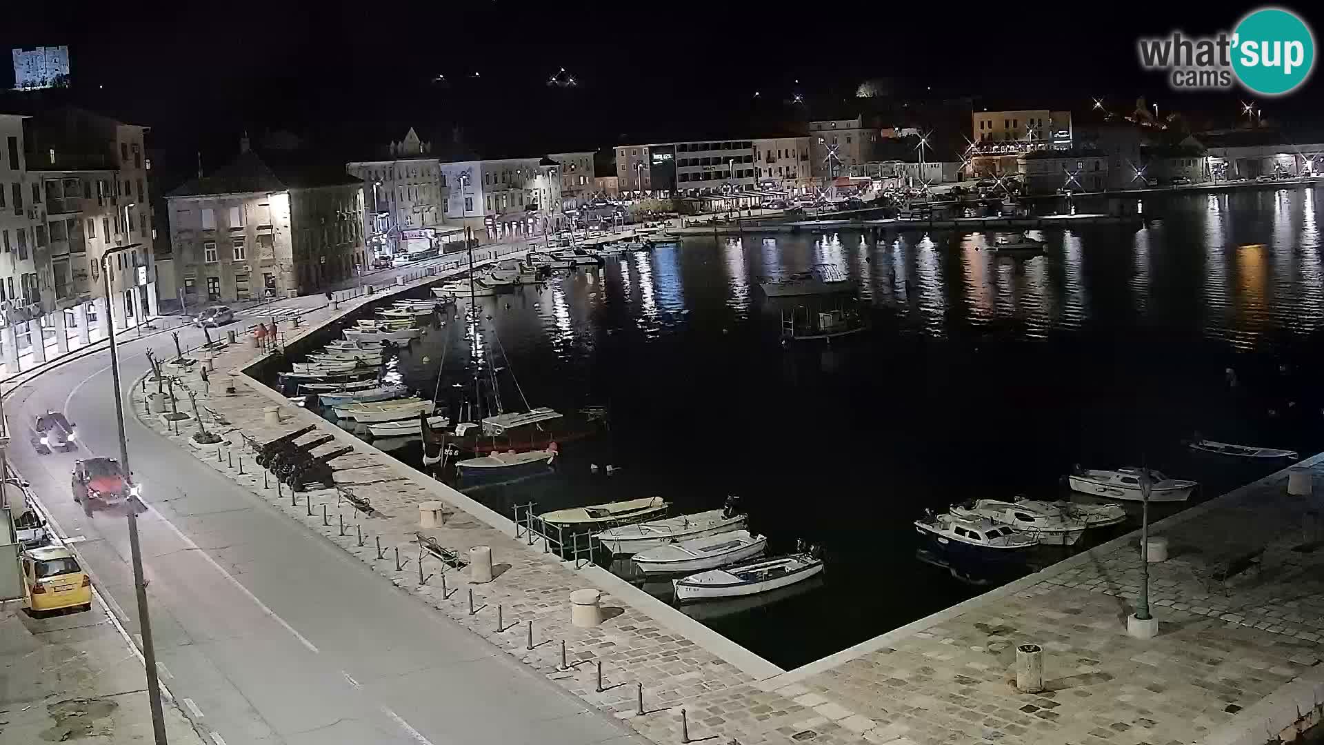 Senj Webcam – Panoramic view of Senj riva