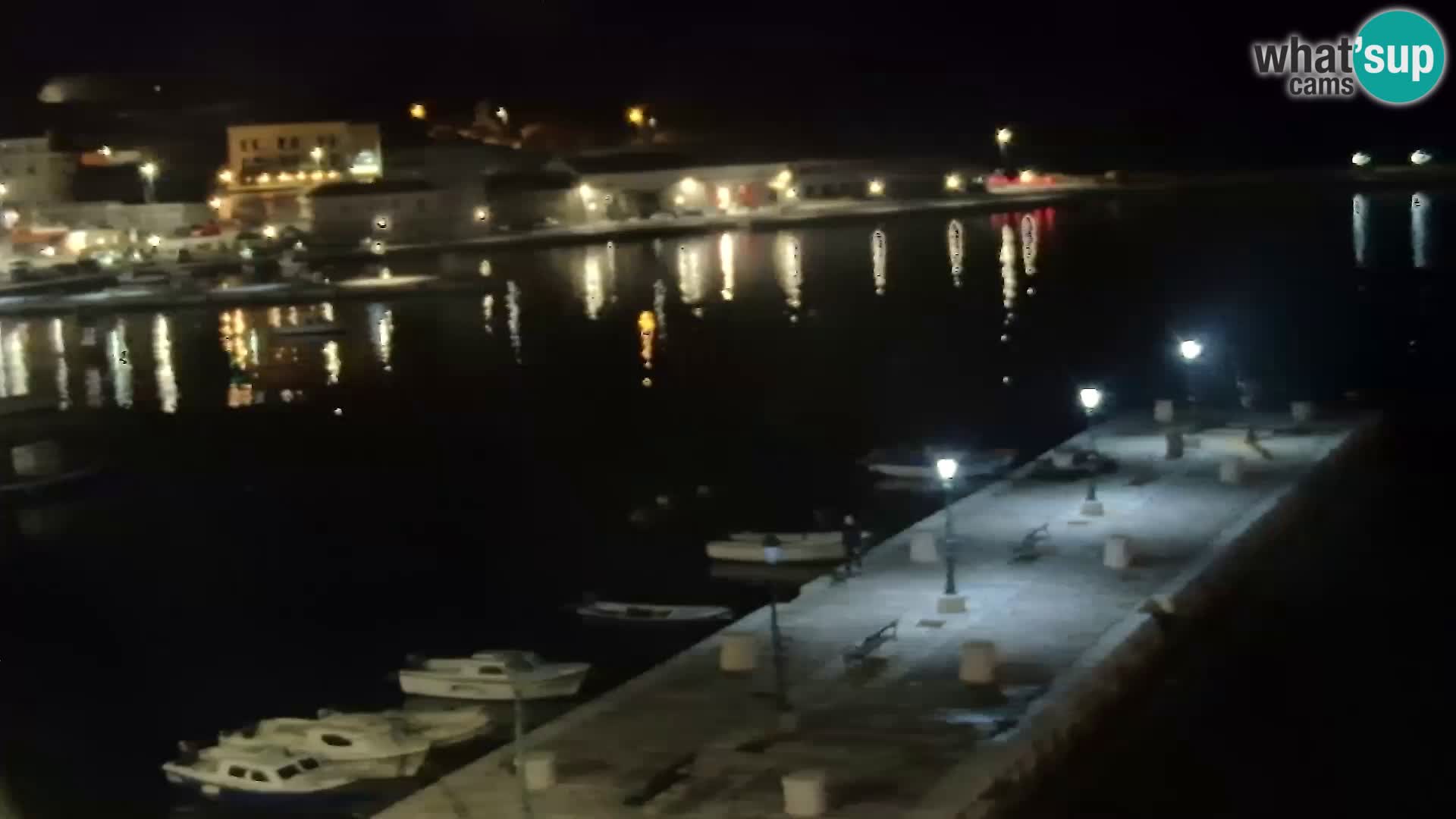 Senj Webcam – Panoramic view of Senj riva