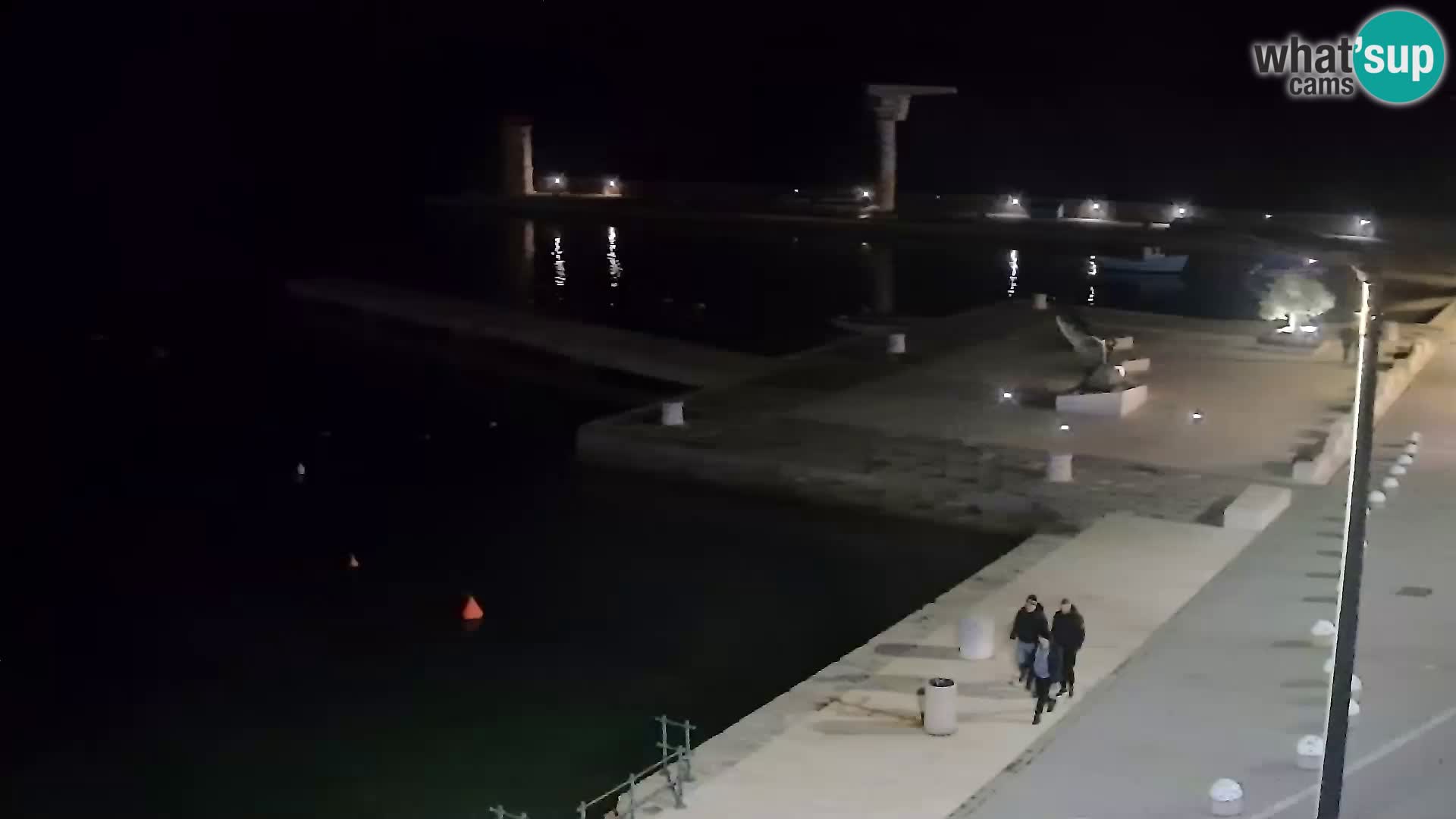 Senj Webcam – Panoramic view of Senj riva