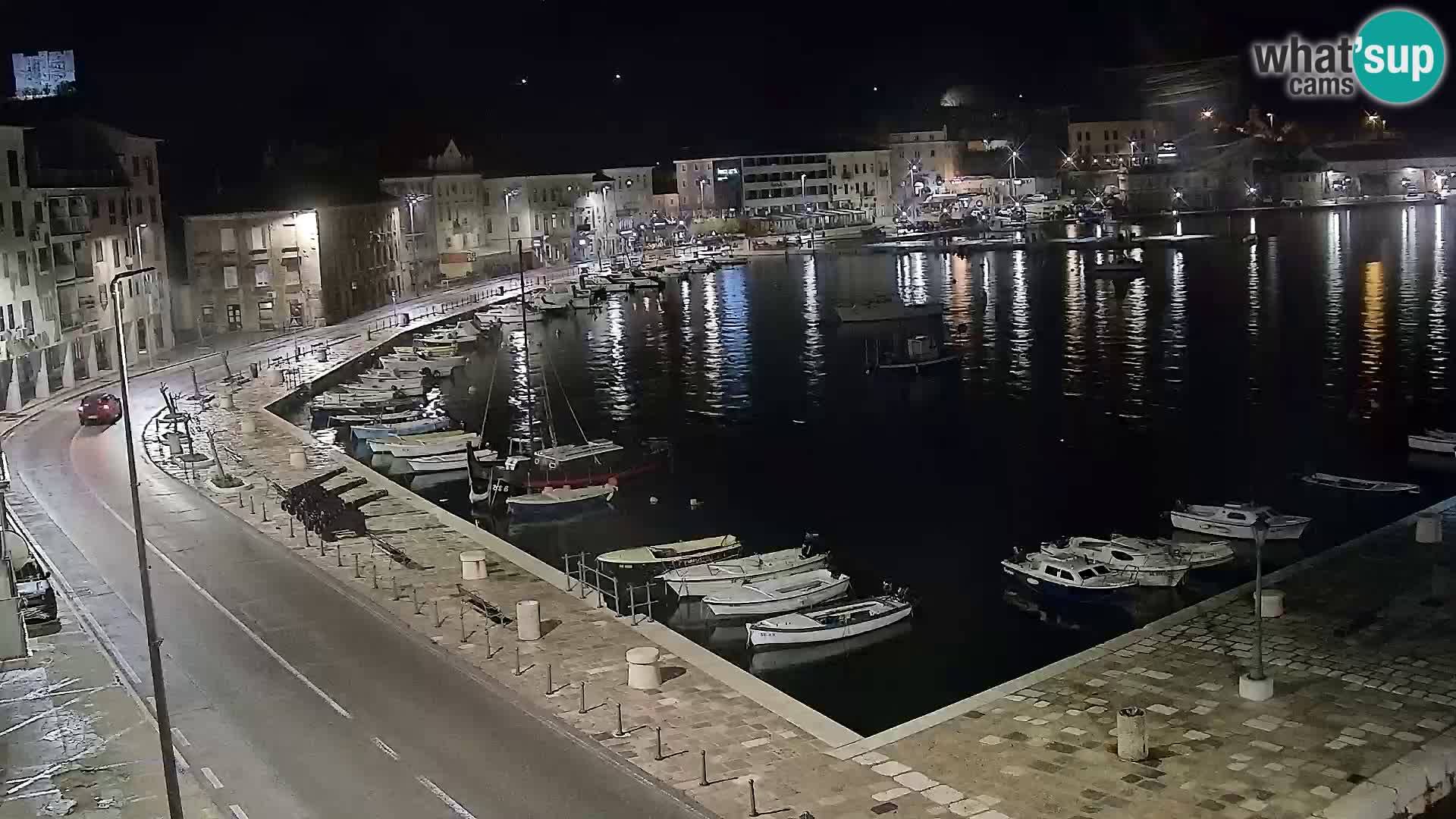 Senj Webcam – Panoramic view of Senj riva