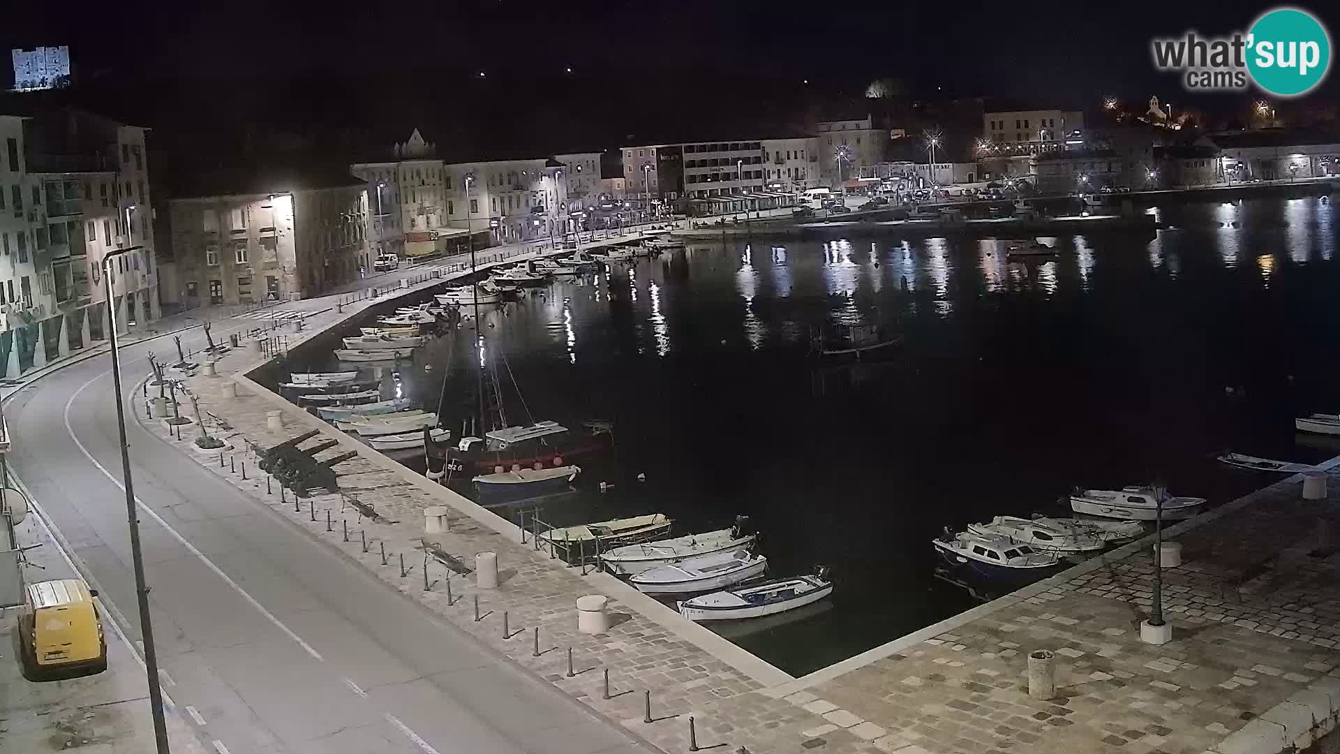 Senj Webcam – Panoramic view of Senj riva