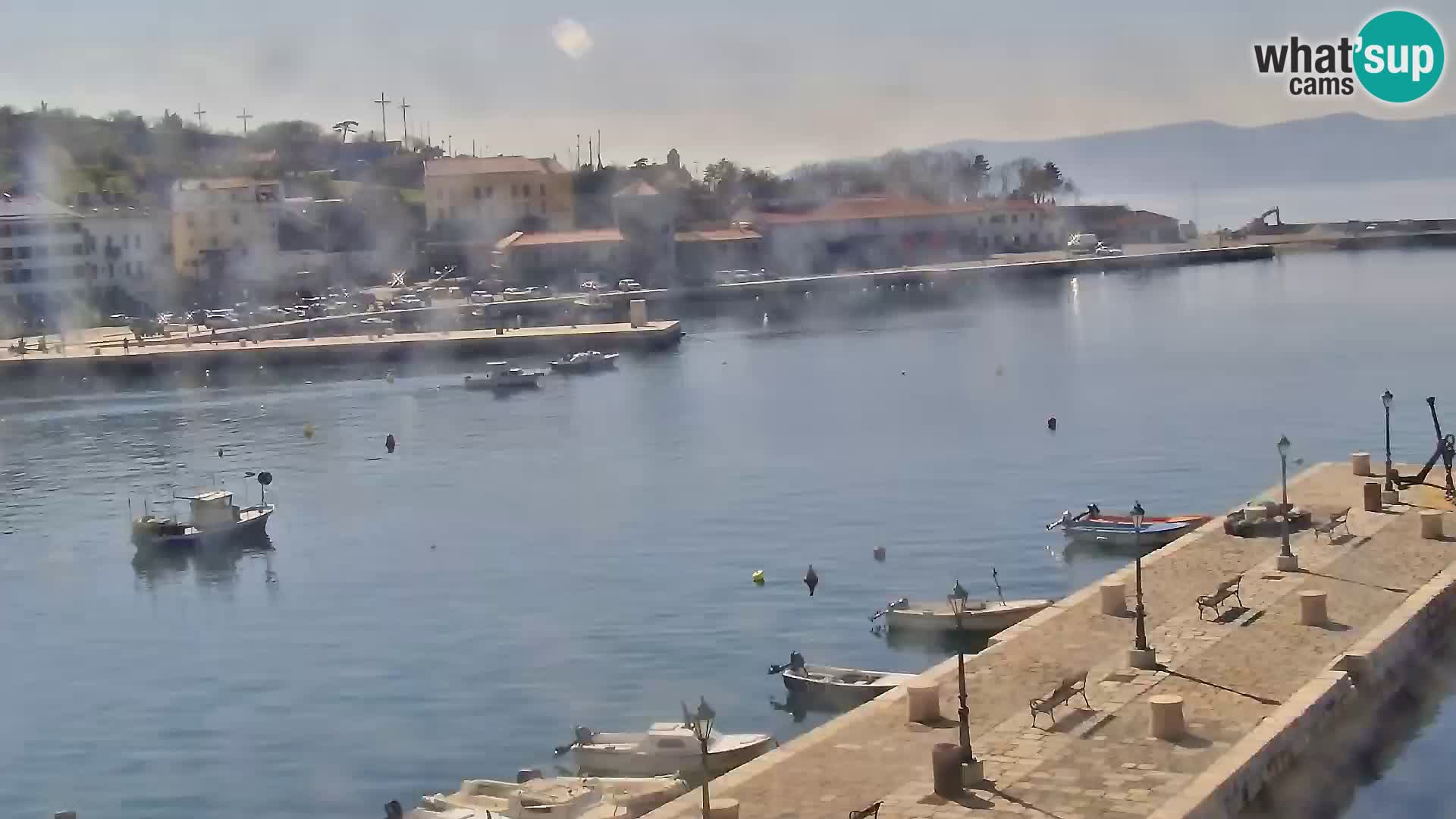 Senj Webcam – Panoramic view of Senj riva