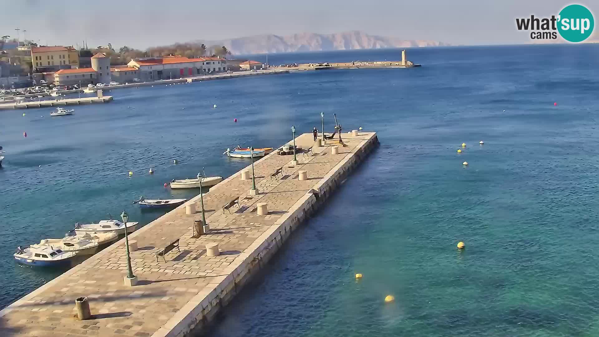 Webcam Segna – Panorama dell’lungomare di Senj