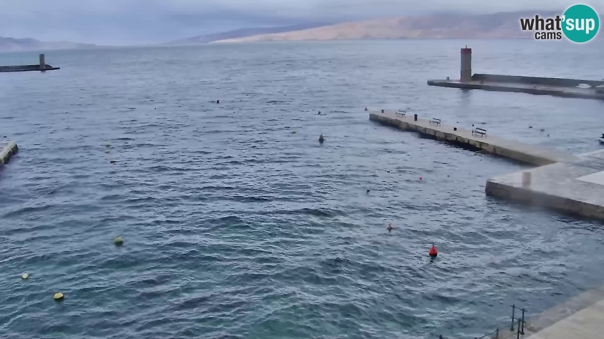 Senj Webcam – Panoramic view of Senj riva