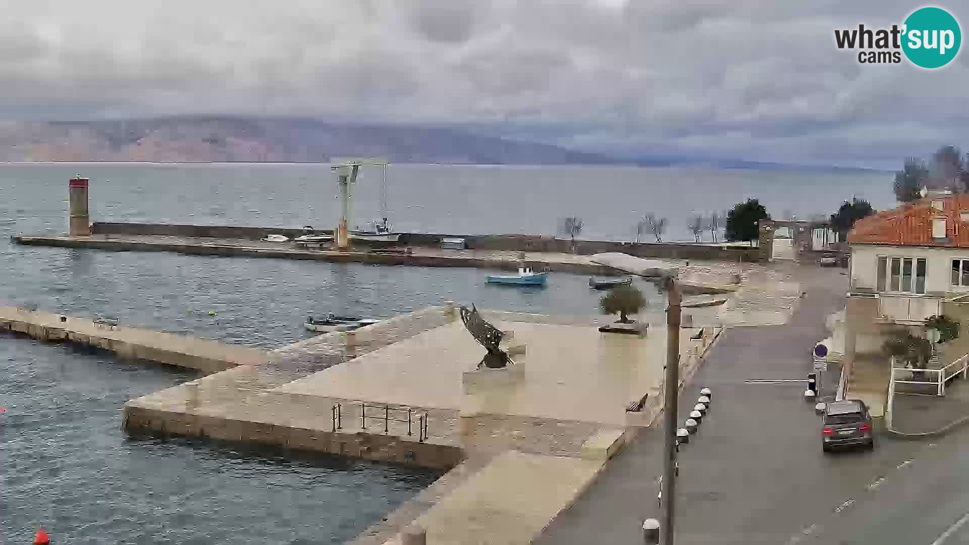 Senj Webcam – Panoramic view of Senj riva
