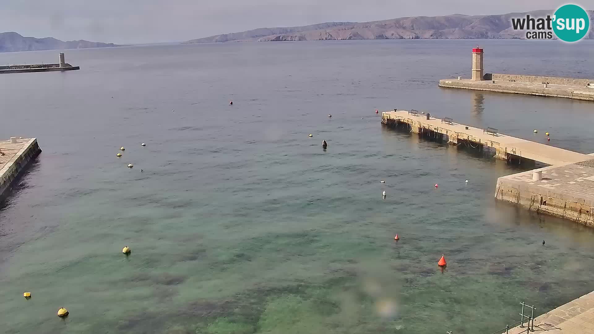 Kamera u živo Senj – Panoramski pogled na senjsku rivu