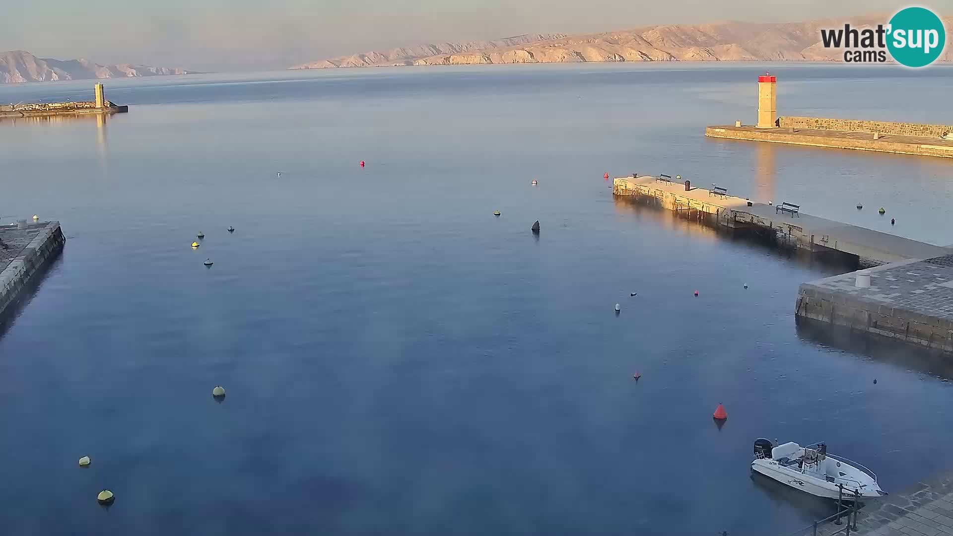 Senj Webcam – Panoramic view of Senj riva