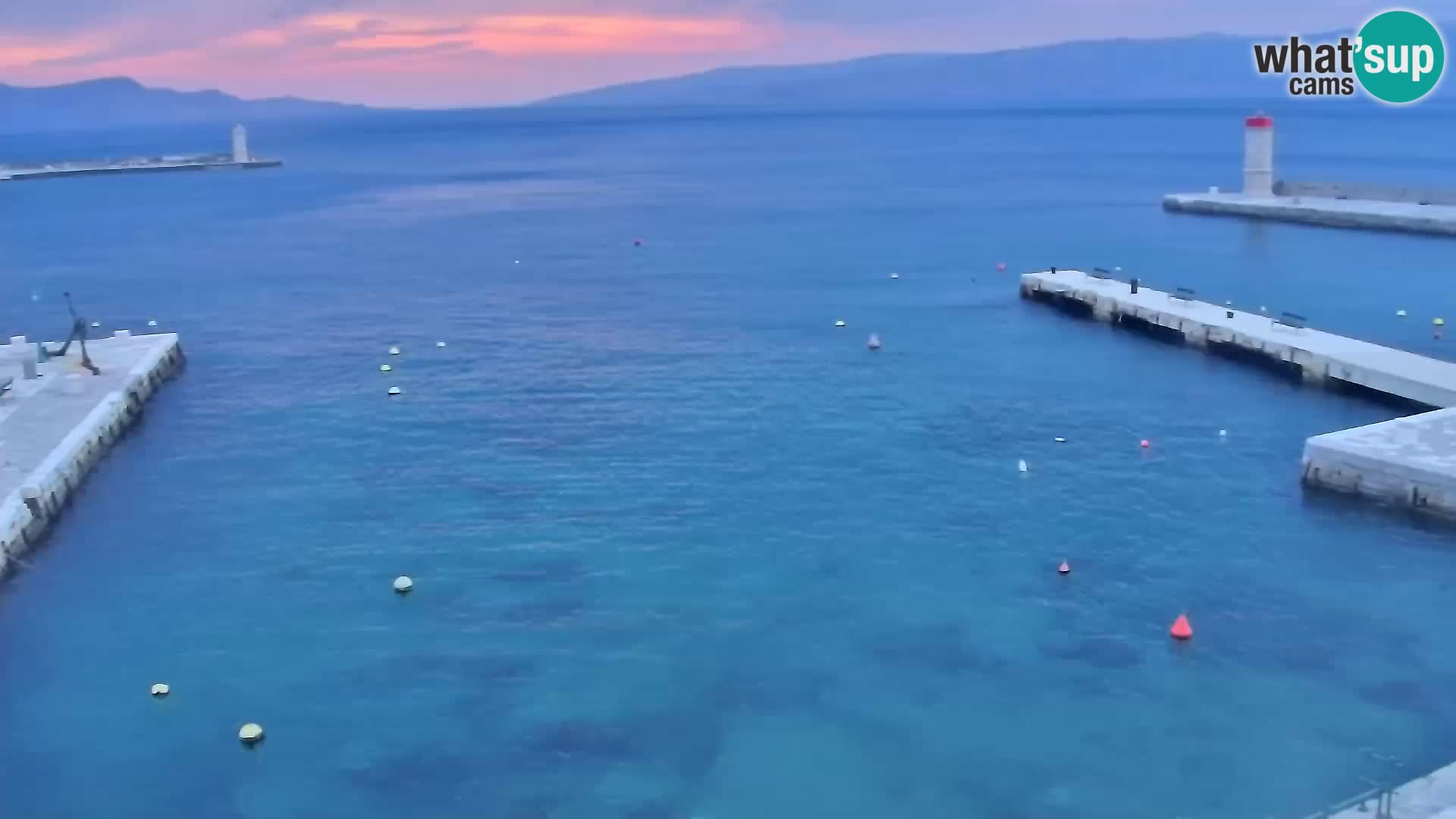 Senj Spletna kamera – pogled na obalo Senja