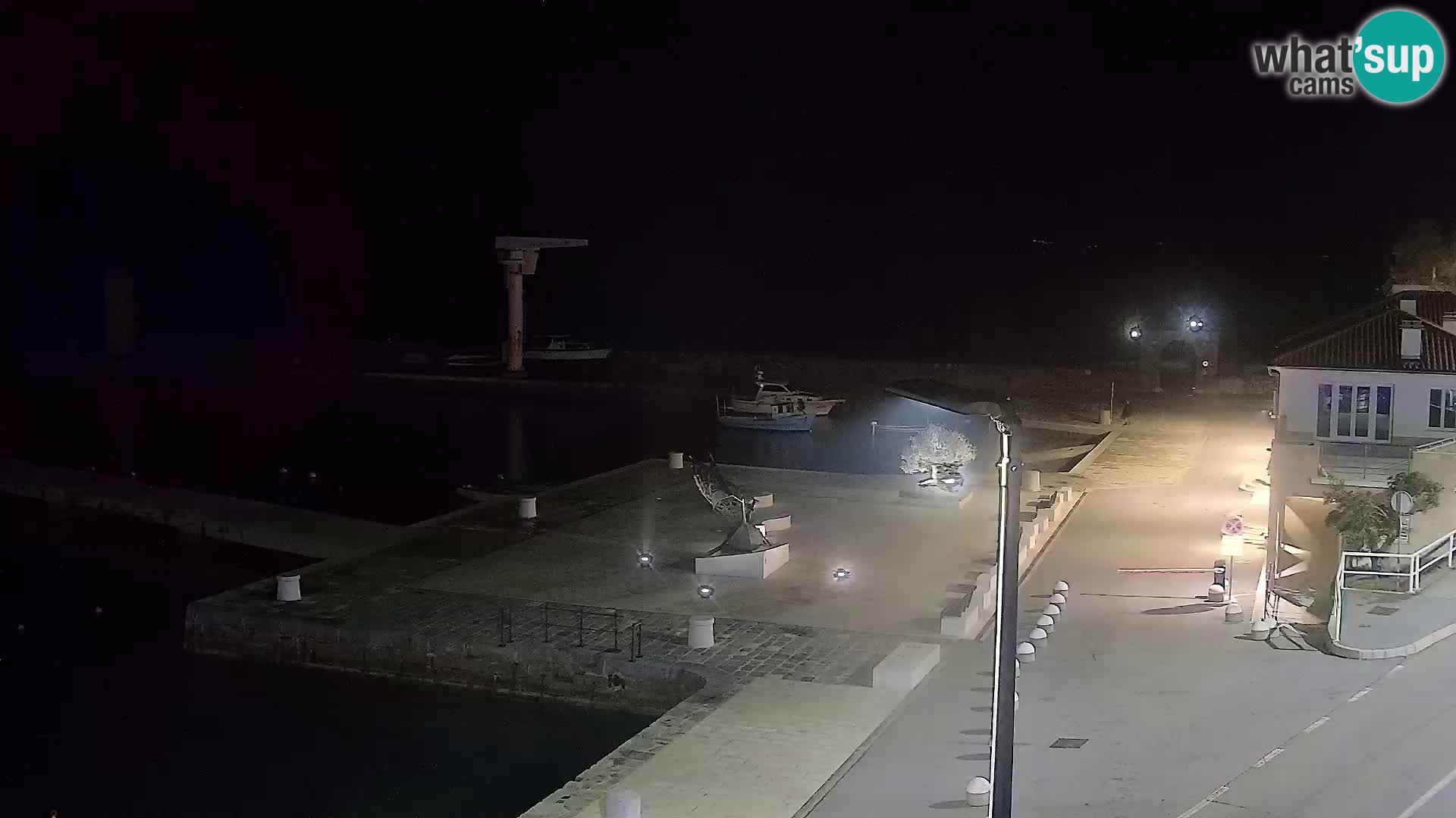 Senj camera en vivo – Vista panorámica de Senj riva