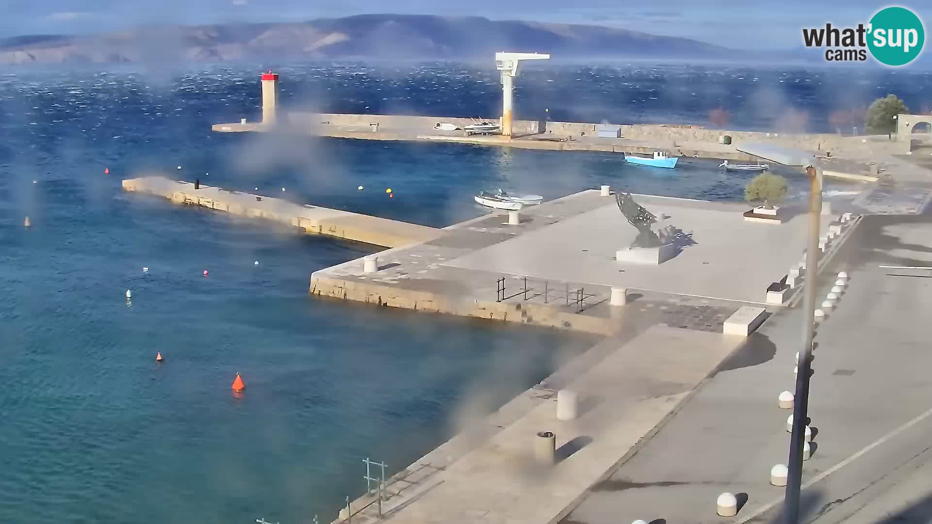 Senj Webcam – Panoramic view of Senj riva