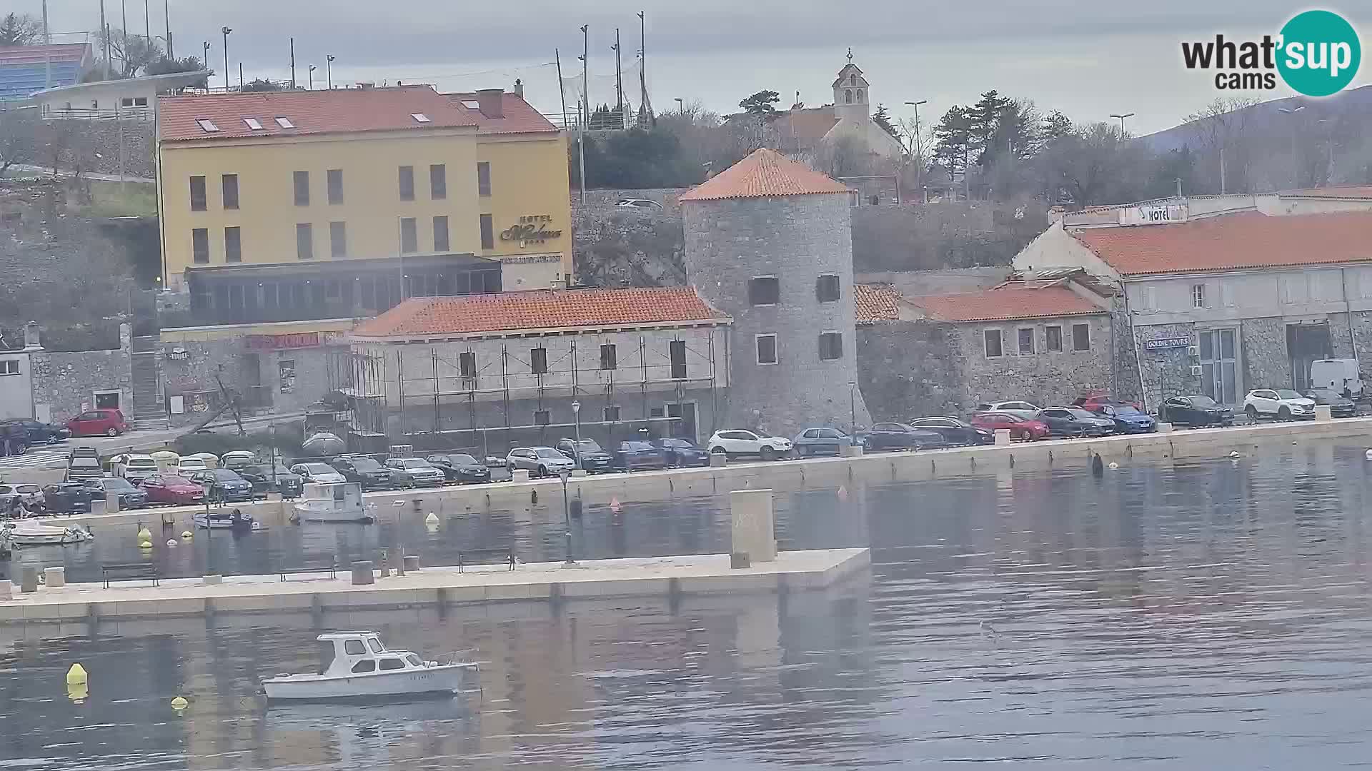 Senj Webcam – Panoramic view of Senj riva