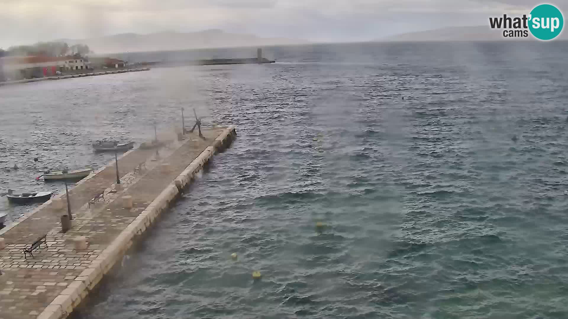 Senj Spletna kamera – pogled na obalo Senja