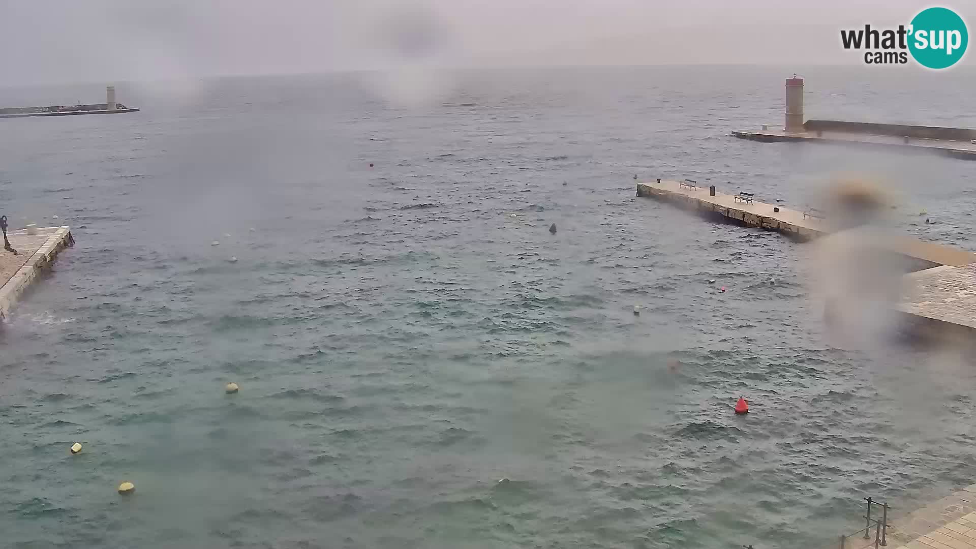 Senj camera en vivo – Vista panorámica de Senj riva