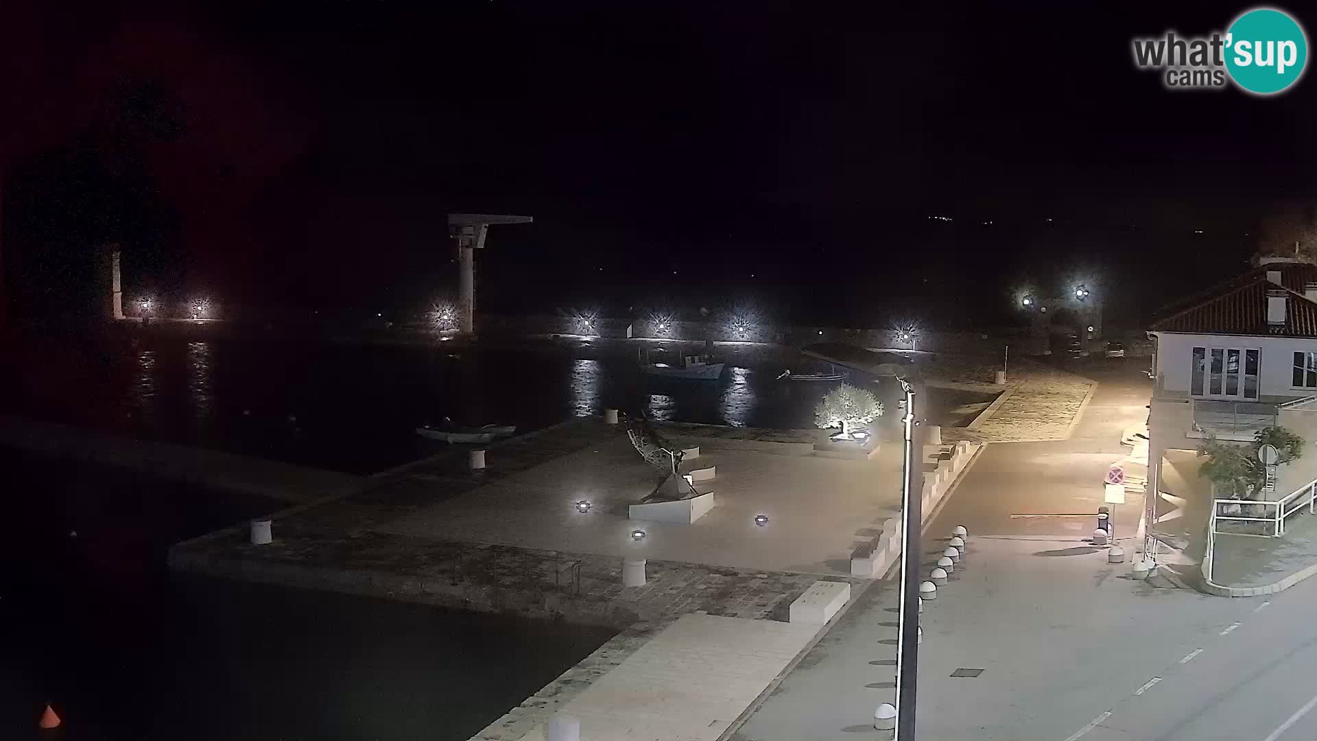 Kamera u živo Senj – Panoramski pogled na senjsku rivu