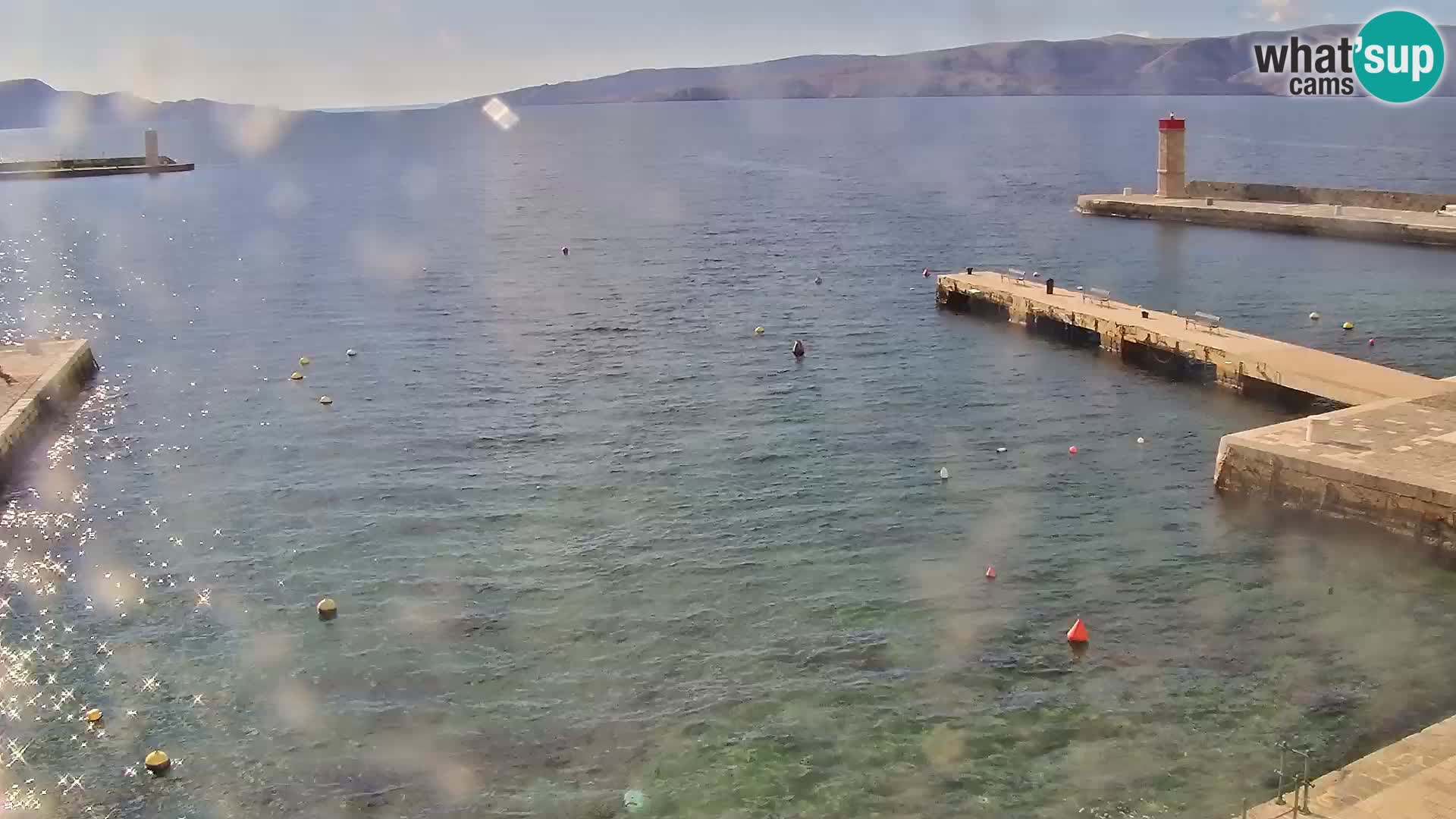 Webcam Segna – Panorama dell’lungomare di Senj