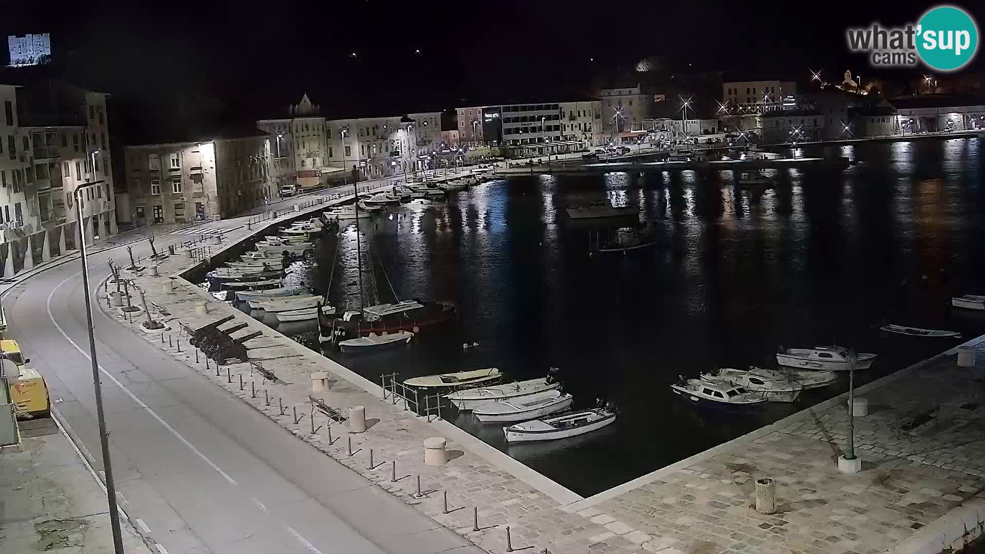 Senj camera en vivo – Vista panorámica de Senj riva