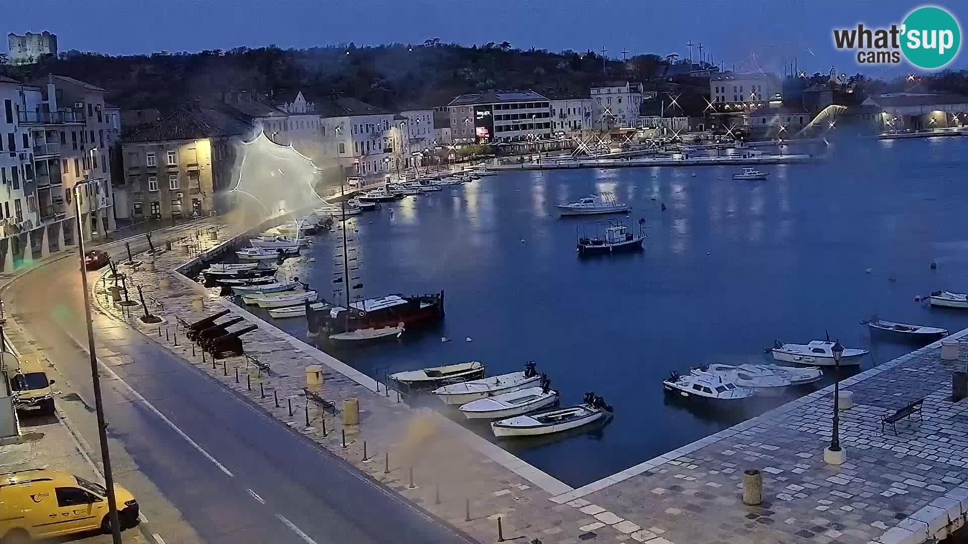 Webcam Segna – Panorama dell’lungomare di Senj