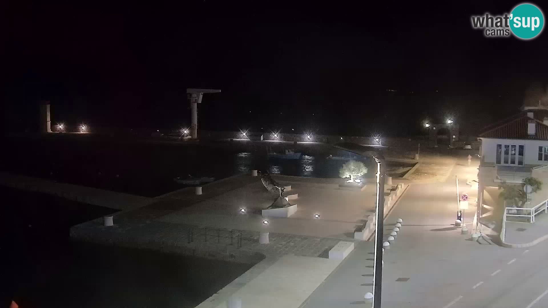 Senj Webcam – Panoramic view of Senj riva