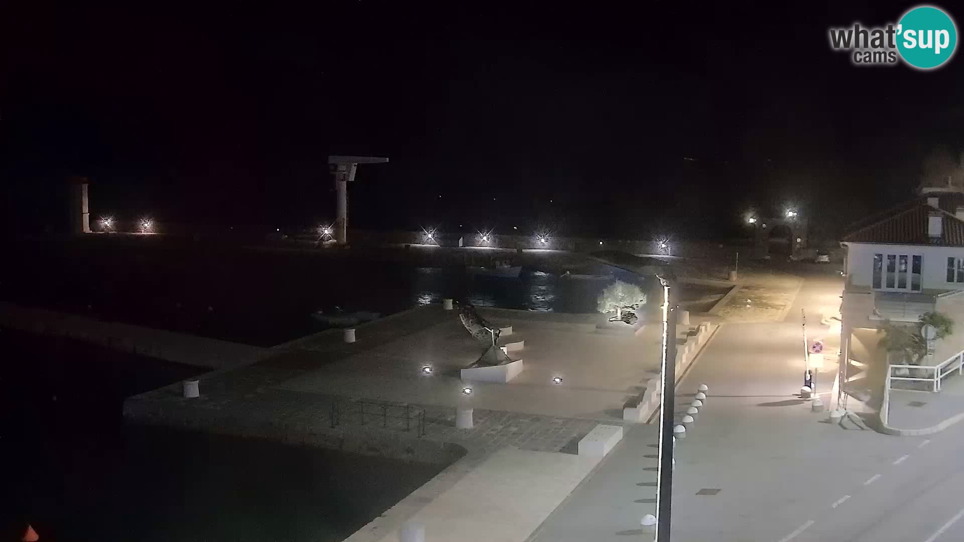 Senj Webcam – Panoramic view of Senj riva