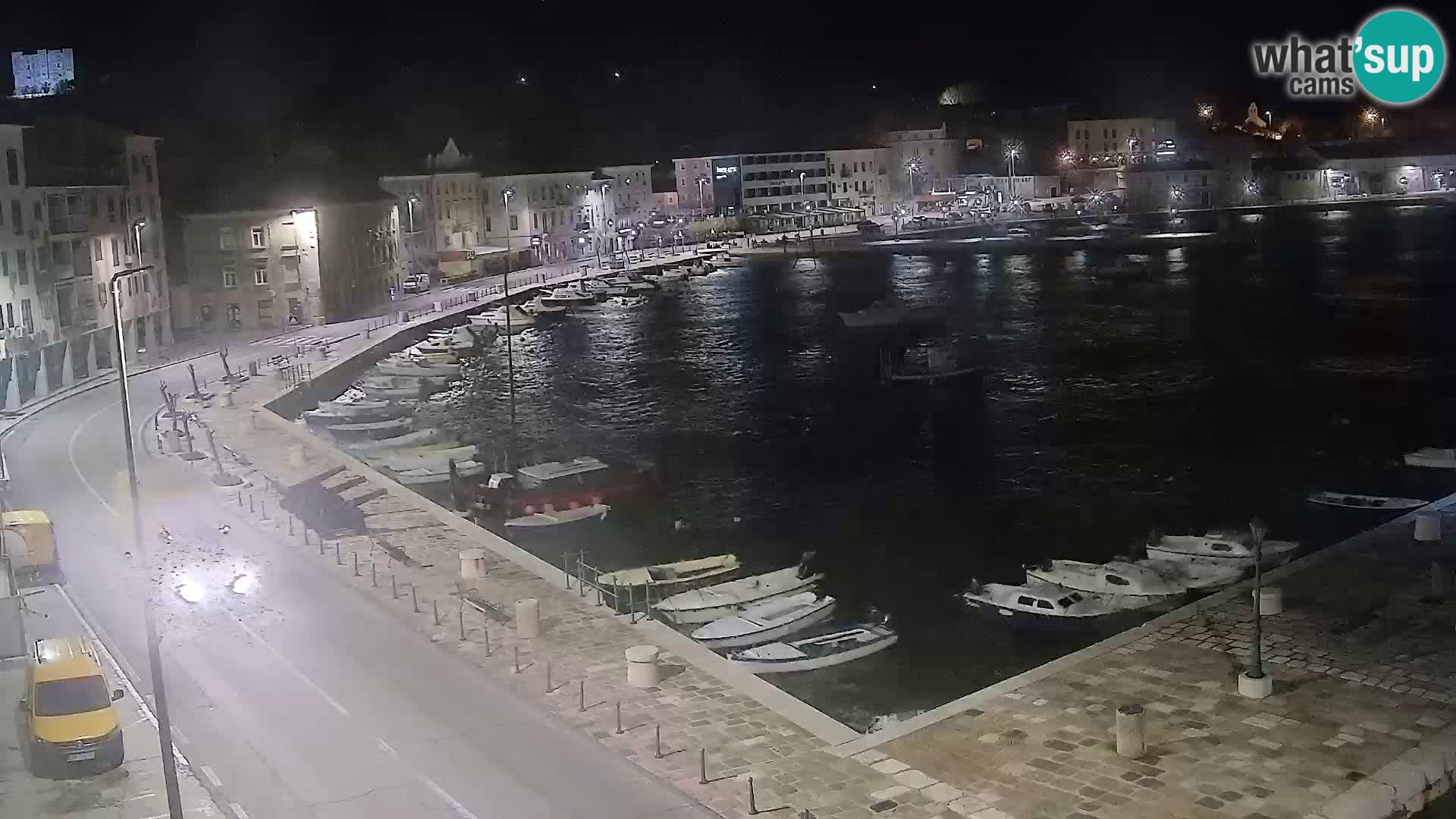Webcam Segna – Panorama dell’lungomare di Senj