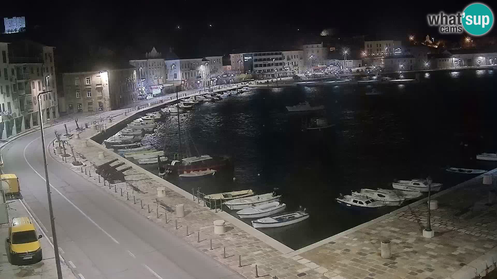 Webcam Segna – Panorama dell’lungomare di Senj